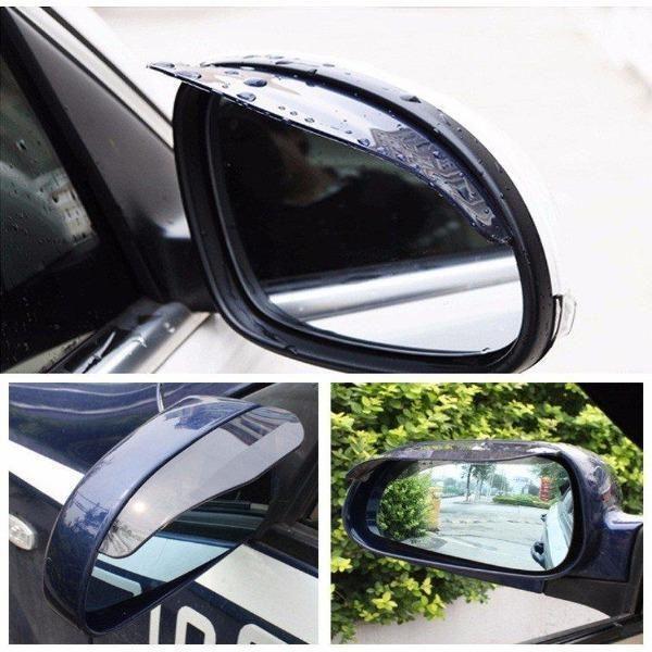 Car Side Mirrors Rain &amp; Snow Eyebrow