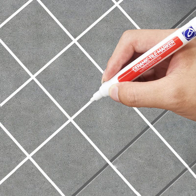 Pousbo Anti-Mosquito and waterproof grout pen for ceramic tiles