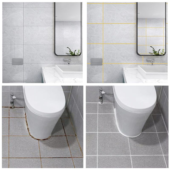 Pousbo Anti-Mosquito and waterproof grout pen for ceramic tiles