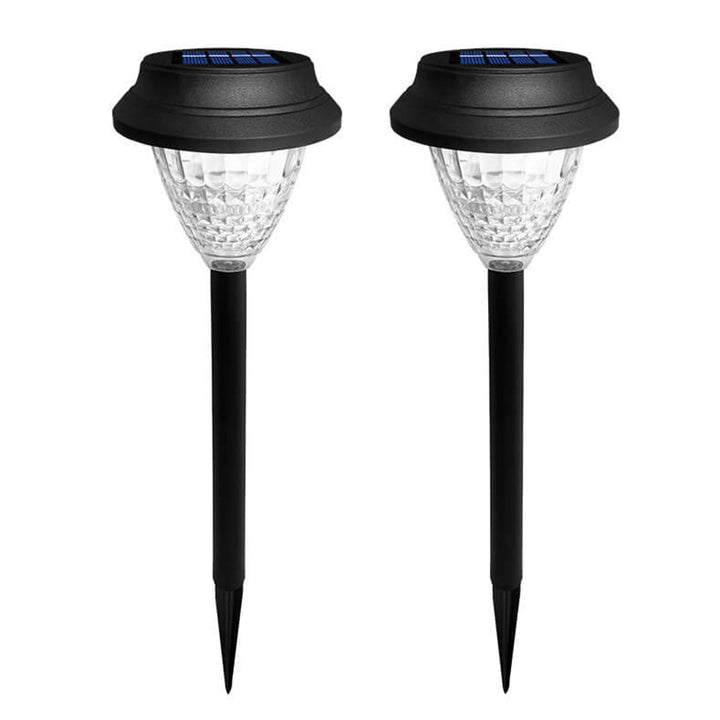Solar waterproof circular divergent light shadow design LED outdoor garden decorative light