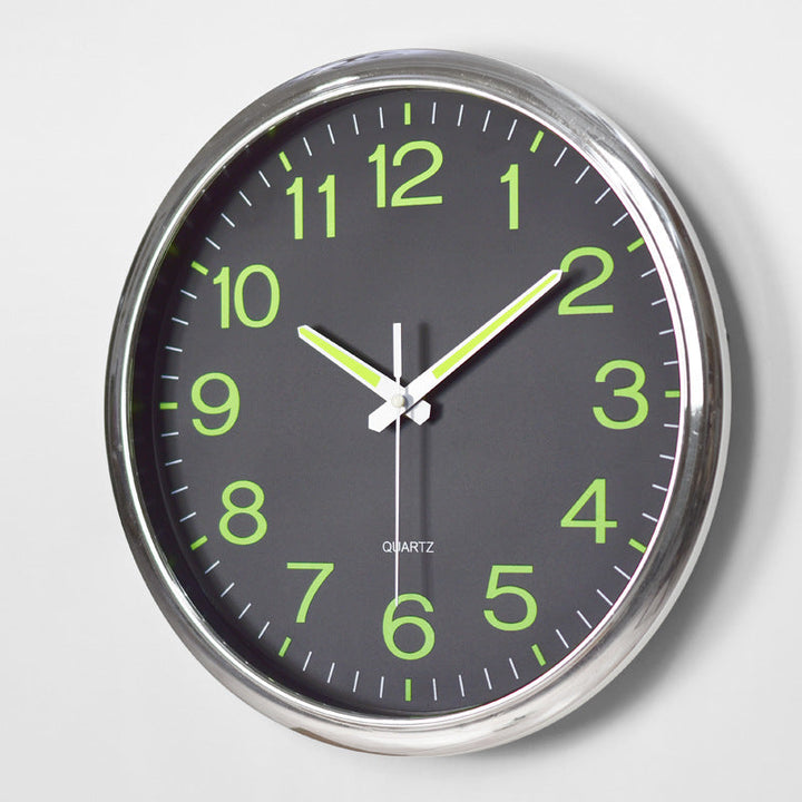 Illuminating Classroom Silent Wall Clock 30 cm