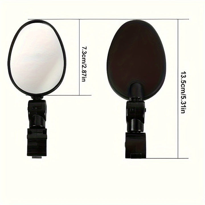 WideView Mirrors – Safety bike mirrors Set of 2