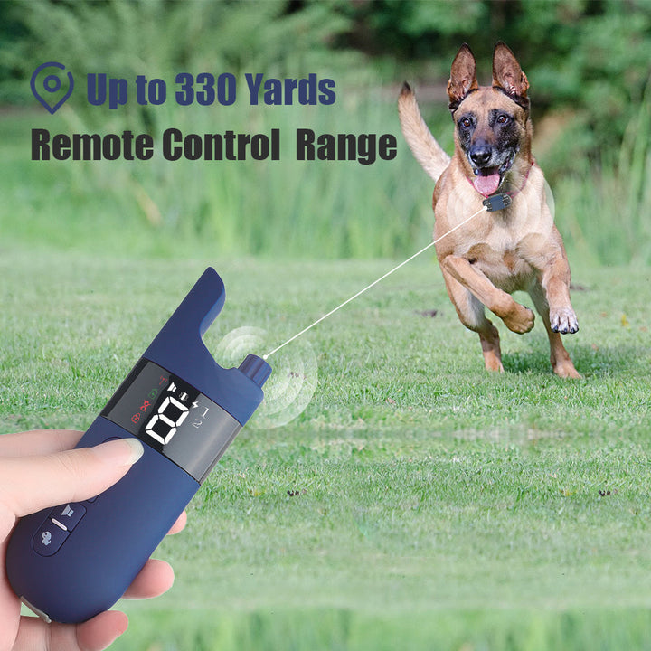 Electric Dog Training Collar – 500m Remote Control, Waterproof IPX7, Shock, Vibration &amp; Sound Modes