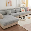 Samt-Sofa cover with diamond pattern – Soft & Luxurious | Perfect fit for any couch |