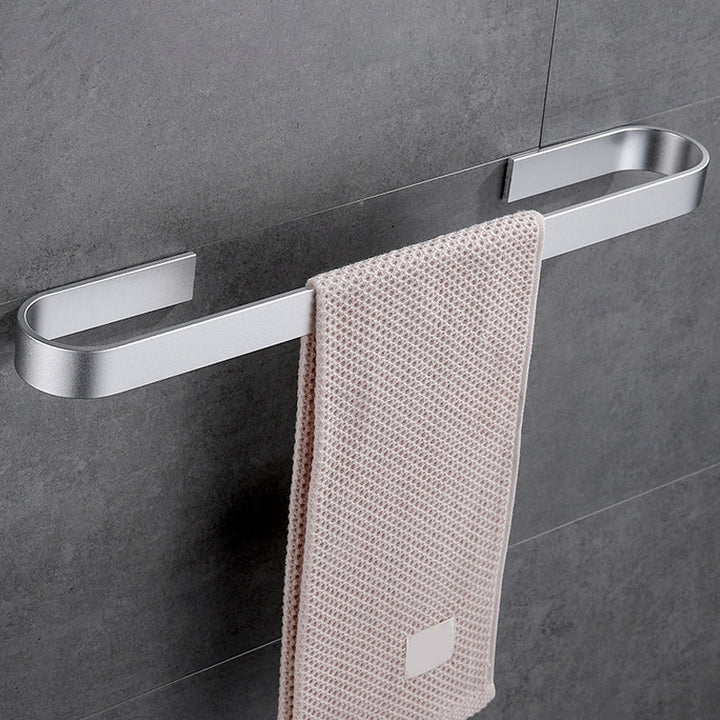 Modern self-adhesive towel holder
