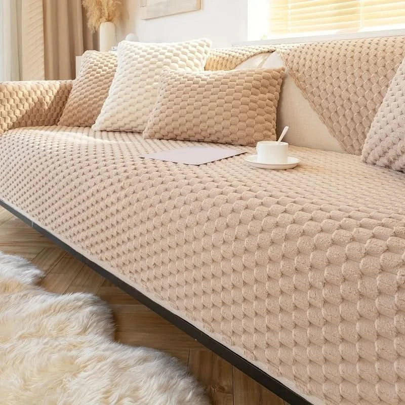 CozySlip - The ultimate non-slip sofa cover for more comfort and style