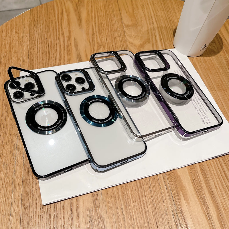 iPhone Magnetic Phone Case with Stand