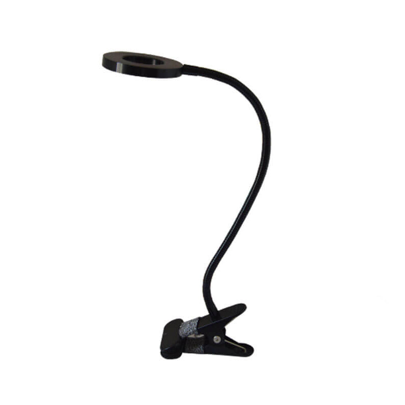 Creative simple USB pants button LED reading clip desk lamp