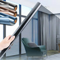Disposable mirror film for windows – Thermal insulation & UV pRedection