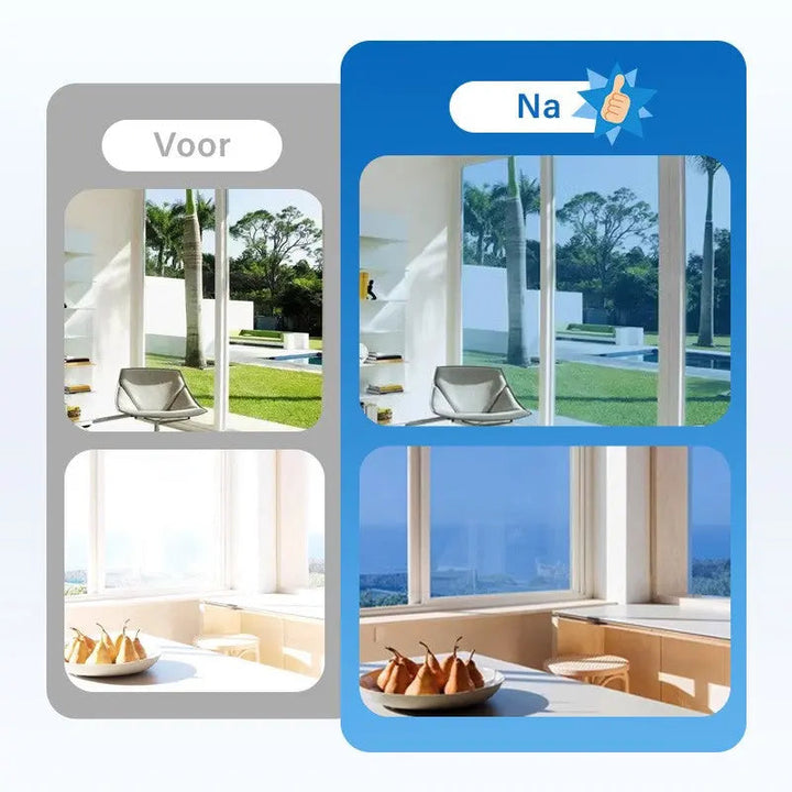 Disposable mirror film for windows – Thermal insulation &amp; UV pRedection