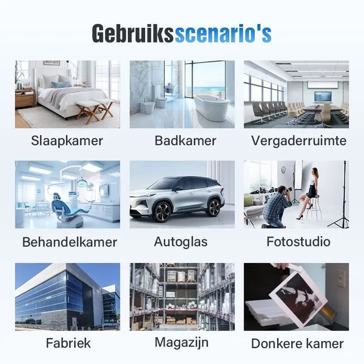 Disposable mirror film for windows – Thermal insulation &amp; UV pRedection