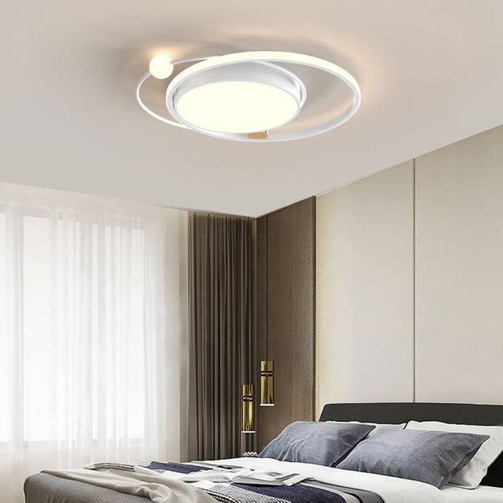 Nordic Round Circle LED Ceiling Light flush mounted