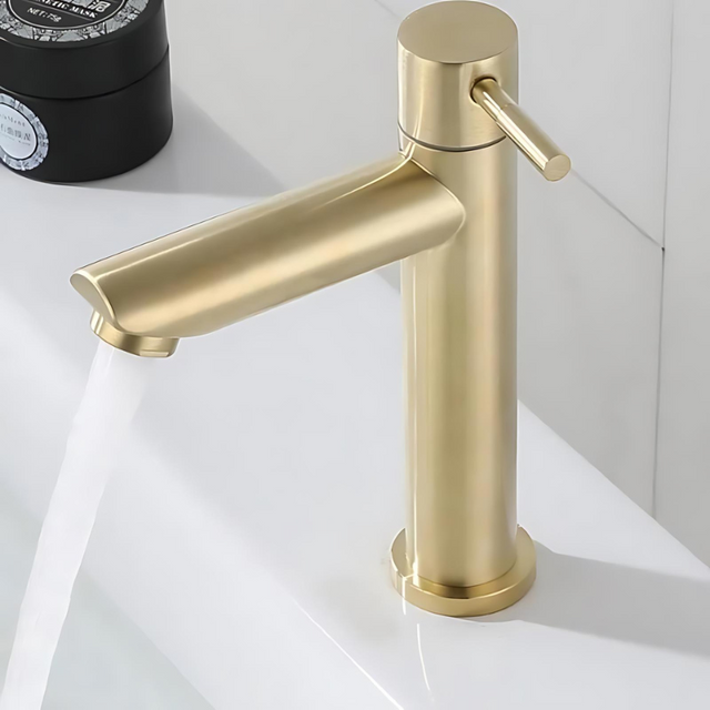 EcoGold | Modern Single Lever Bathroom Faucet