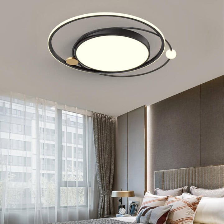 Nordic Round Circle LED Ceiling Light flush mounted