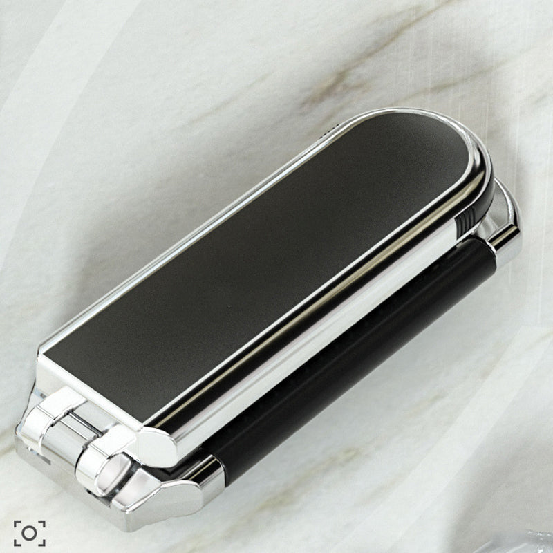 MirrorFlex Travel Mirror Hair Brush | Foldable &amp; Compact | Practical Styling on the Go