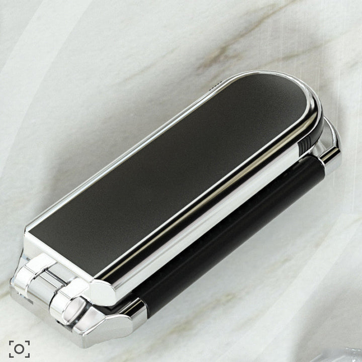 MirrorFlex Travel Mirror Hair Brush | Foldable &amp; Compact | Practical Styling on the Go