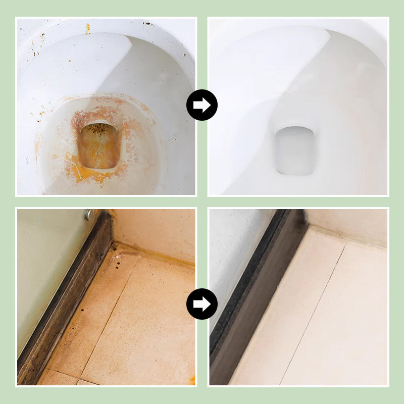 Powerful cleaner for stains in toilet shine with oxalic acid