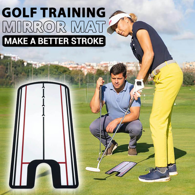 Golf Training Mirror Mat