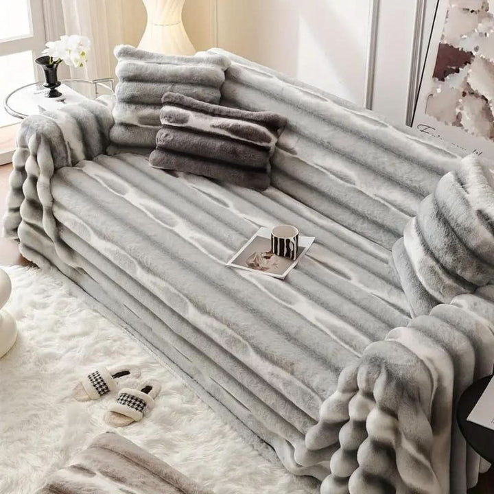 FleeceElegance - Thick and cloud-like sofa cover