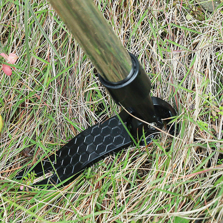 Stainless steel adjustable long handle removable weeder