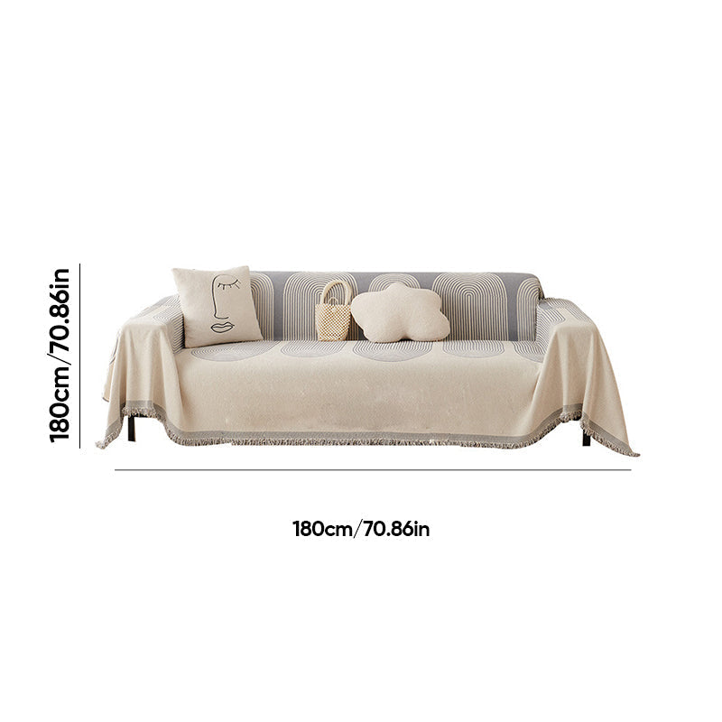 Double Sided Chenille Sofa Cover |