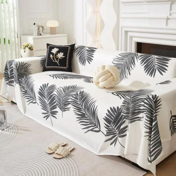 FreshLeaf - Enchanting, airy sofa cover