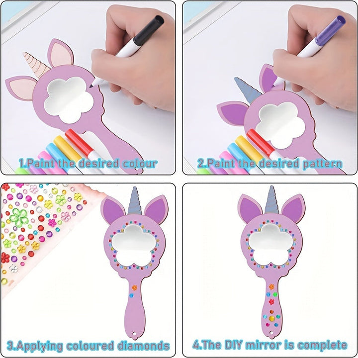 UnicornMagic – Wooden Mirrors for Creative Decoration