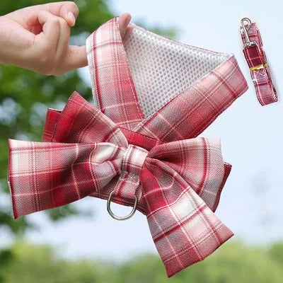 Aurélien Harness – Stylish Dog Harness with Bow