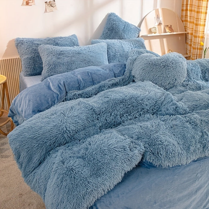 Luxurious Velvet Duvet Cover Set for Ultimate Comfort