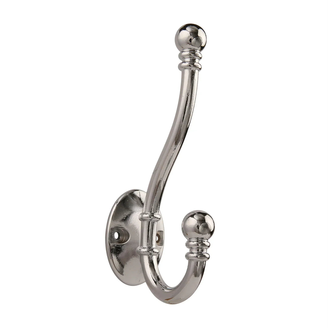 High-quality dress hook made of brass – classic style – various colours – high quality – 1 piece