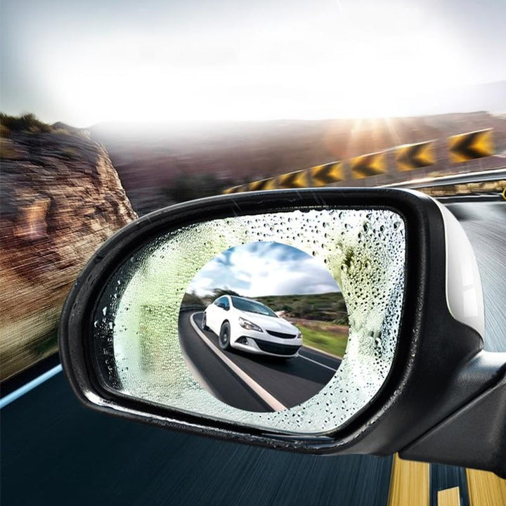 2 Set Anti Fog &amp; Water Proof Car Mirror Film |