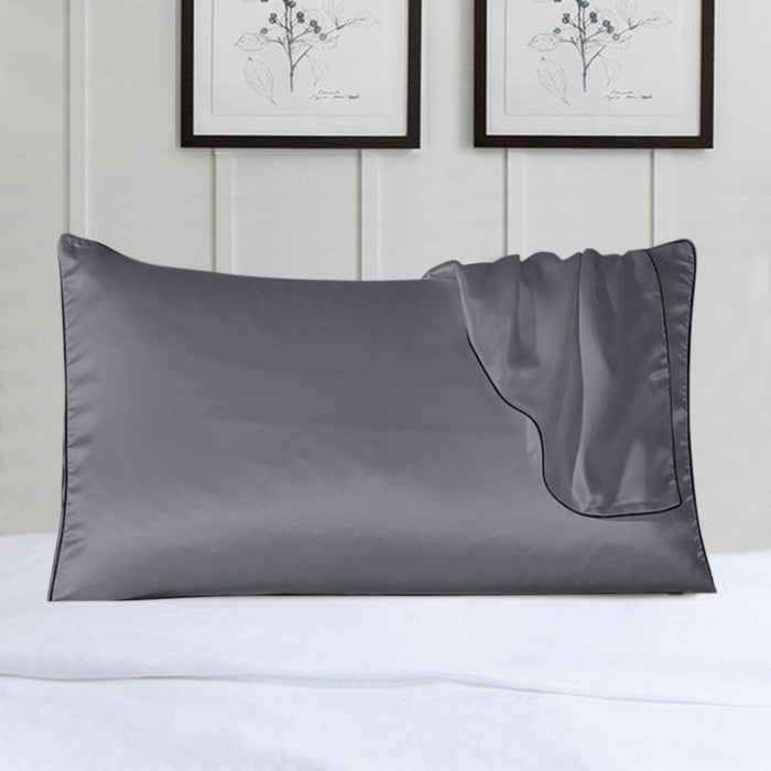 2-Pack 100% Silk Pillowcase with Trim