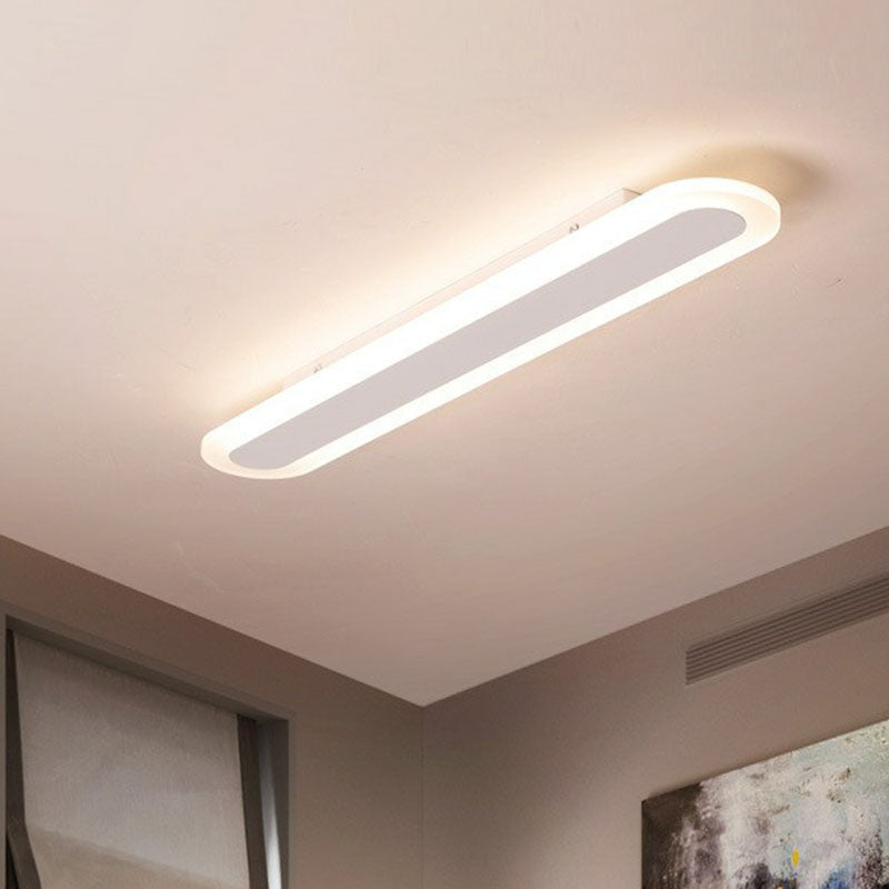 Ultra-flat minimalist ceiling light