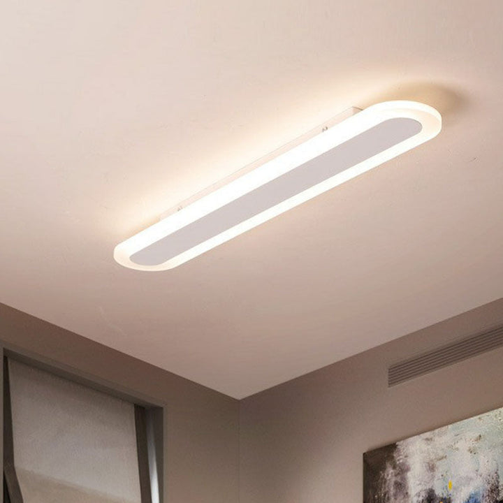 Ultra-flat minimalist ceiling light