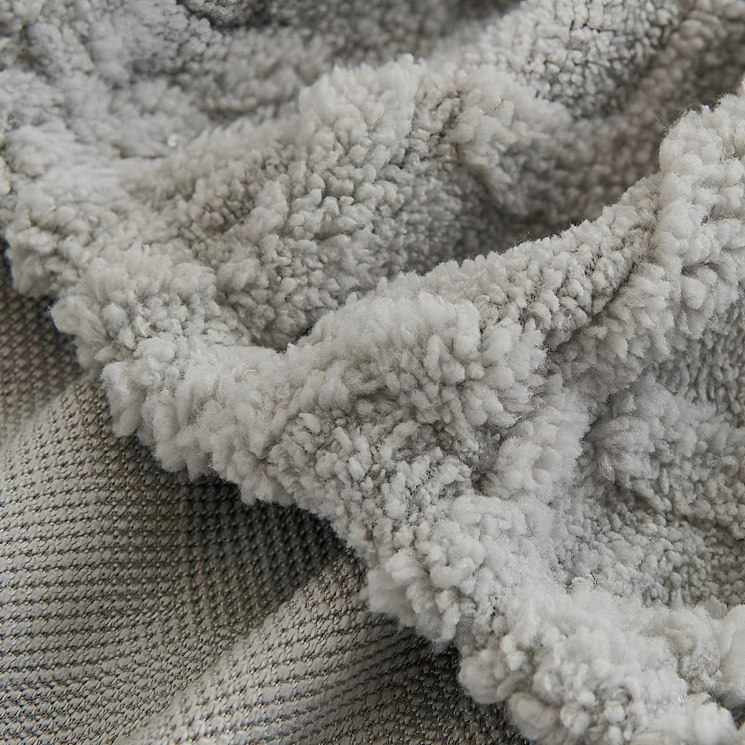 Samt-Sofa cover with diamond pattern – Soft &amp; Luxurious | Perfect fit for any couch |
