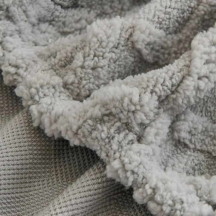 Samt-Sofa cover with diamond pattern – Soft &amp; Luxurious | Perfect fit for any couch |