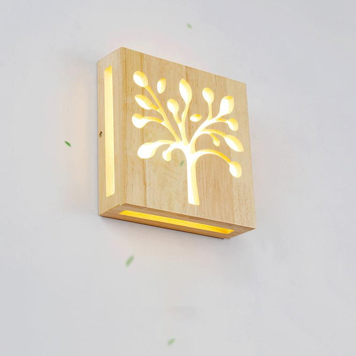 Wall lamp - WoodGlow - Elegant LED - Essence of life indoors outdoors