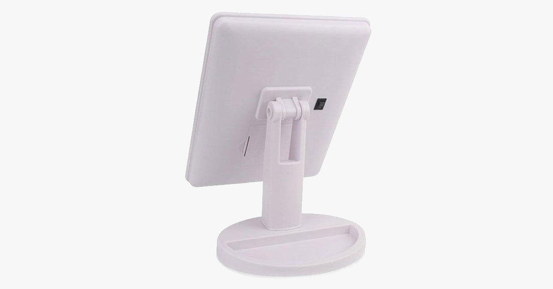 LED Sensor Makeup Mirror with 180-Degree Swivel Function - Use it your way