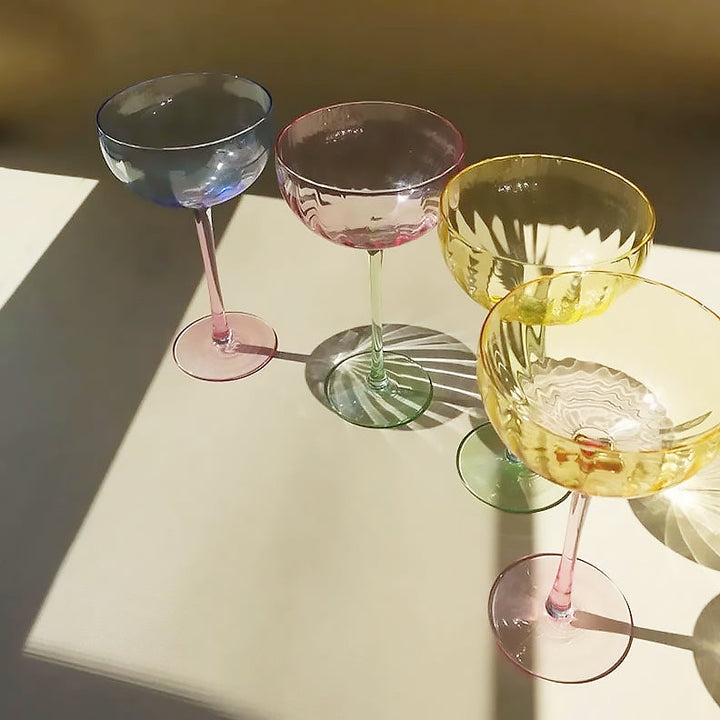 coloured Pumpkin Glassware