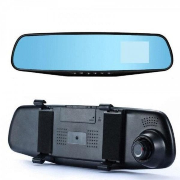 SafeMirror HD Rearview Mirror with Dashcam – 1080p, Motion Detection &amp; Wide Angle |