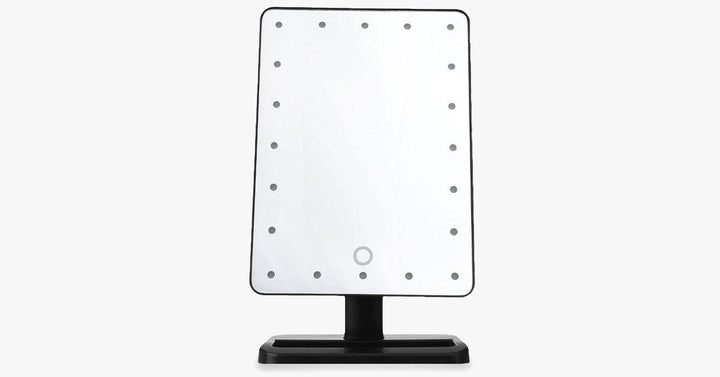 LED Sensor Makeup Mirror with 180-Degree Swivel Function - Use it your way
