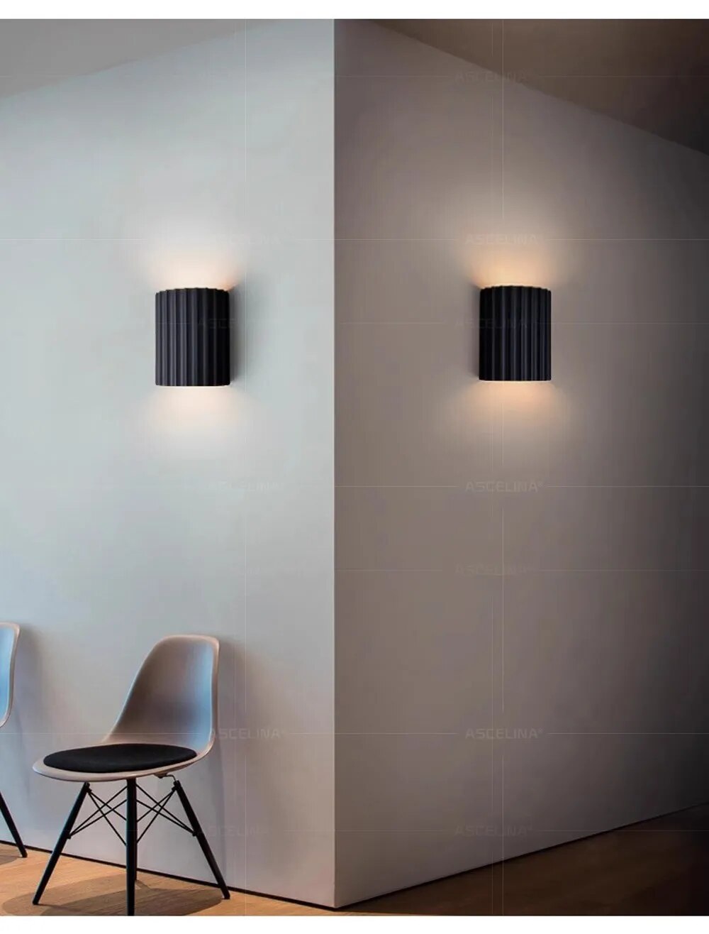 WärmeAura | Wall lamp made of resin for a warm atmosphere