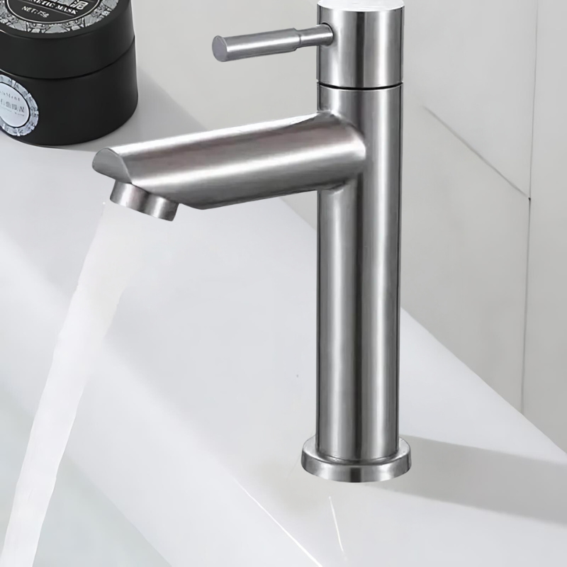 EcoGold | Modern Single Lever Bathroom Faucet