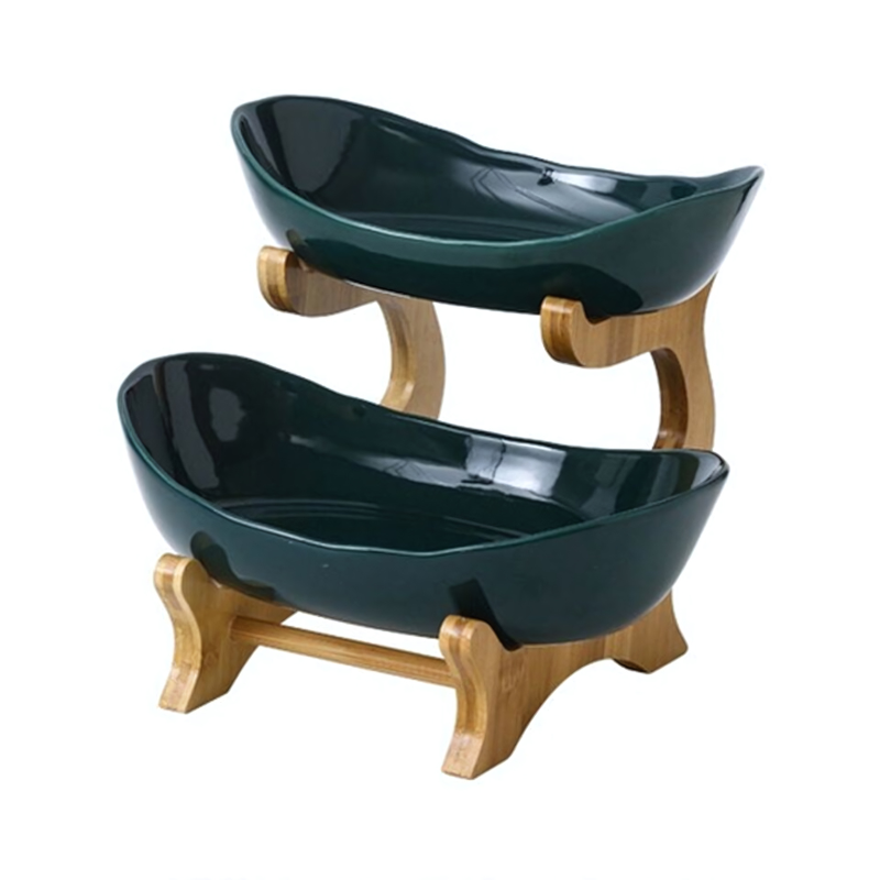 FruitTriad | Three-tier fruit bowl made of plastic