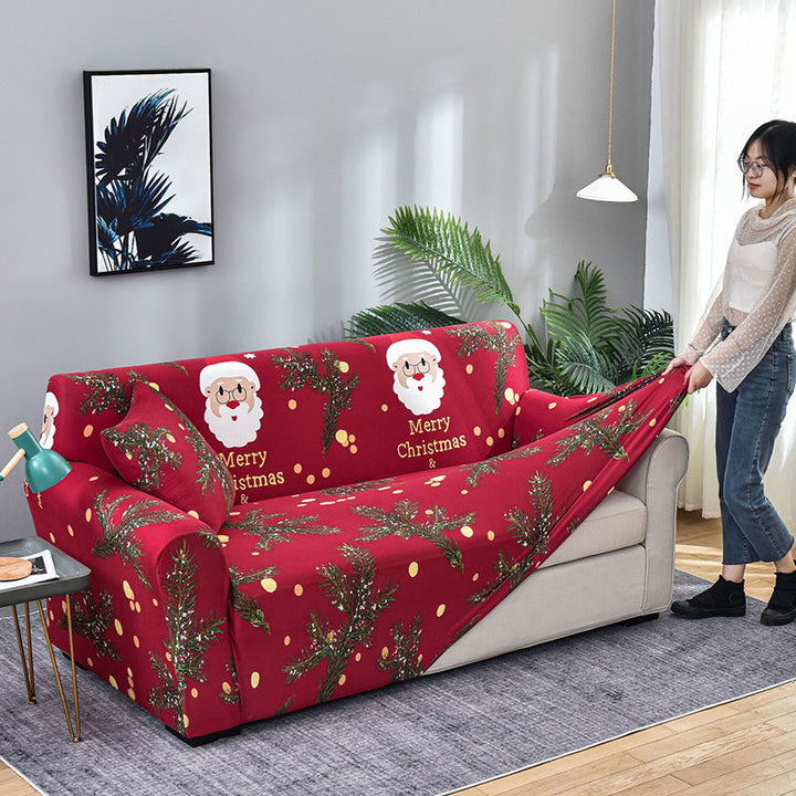 Christmas All-Purpose Elastic Sofa Cover