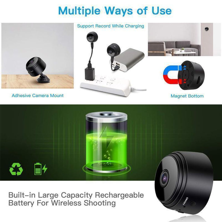 1080p Magnetic WiFi Mini Camera-RV Motorhome Reversing Camera