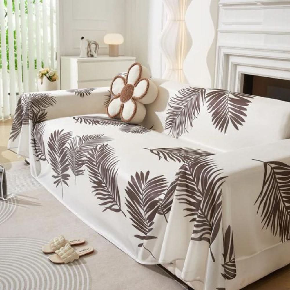 FreshLeaf - Enchanting, airy sofa cover