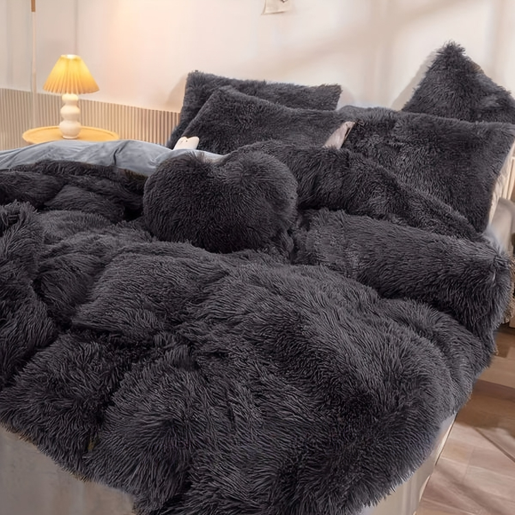 Luxurious Velvet Duvet Cover Set for Ultimate Comfort