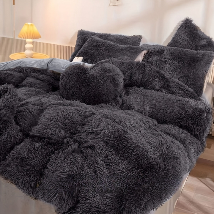 Luxurious Velvet Duvet Cover Set for Ultimate Comfort