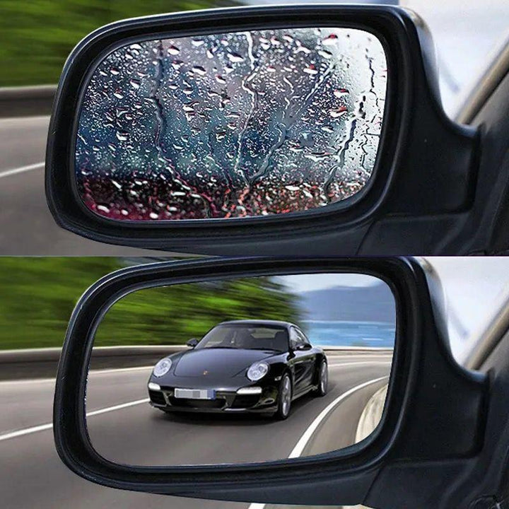 Adjustable rearview mirror wiper washing device portable |